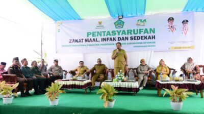 Gubernur dan Wagub Gorontalo Hadiri Pentasyarufan BAZNAS Boalemo: Ribuan Warga Rasakan Manfaat Langsung