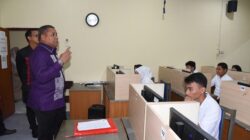 Rektor UNG Tinjau Langsung Pelaksanaan Ujian Jalur Mandiri CBT 2025