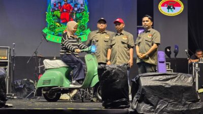Buka Celebes Scooter Party VIII, Wagub Gorontalo Sampaikan Pesan Penting