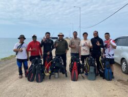 DKP Gorontalo Dampingi Pemasangan Navigasi Laut di Kawasan Konservasi Mabasar Maruangi