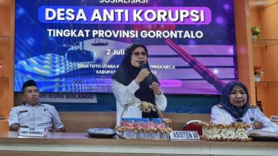 Pemprov Gorontalo Gelar Monev Percontohan Desa Antikorupsi