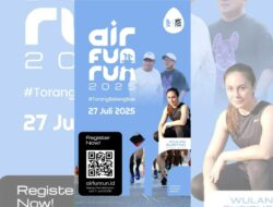 Keren! Jersey AIR FUN RUN Siap Dilaunching, Rio: Punya Makna yang Dalam