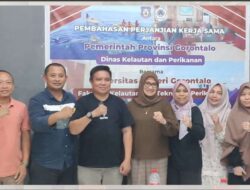 FKTP UNG, DKP, dan Bappeda Gorontalo Jalin Kerja Sama Kelautan dan Perikanan