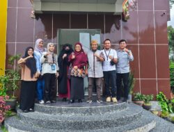 FSB UNG Lakukan Monev Mahasiswa Magang di Diskominfotik Gorontalo