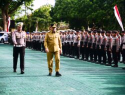Gubernur Gusnar Pimpin Apel Operasi Patuh Otanaha, Tekankan Pentingnya Tertib Berlalu Lintas