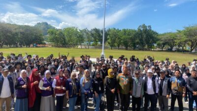 Lepas Mahasiswa KKP UNIGO, Wabup: Pemda Gorut terbuka untuk Masukan Demi Pembangunan Daerah