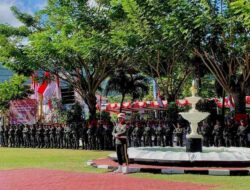 Komandan Upacara HUT RI ke-80 di Gorontalo: Kebanggaan Pertama Sejak Bertugas