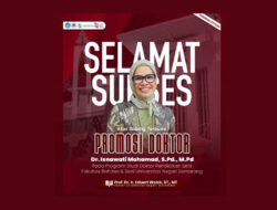 Unggul dalam Tridharma, Fakultas Teknik UNG Sambut Dosen Doktor Baru
