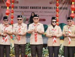 HUT Pramuka ke-64, Bupati Thariq : Pramuka Harus Jadi Contoh Dalam Menjaga Lingkungan