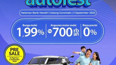 Waktunya Beli Kendaraan Impian di Gorontalo, Mandiri Utama Finance Autofest Tawarkan Berbagai Kemudahan