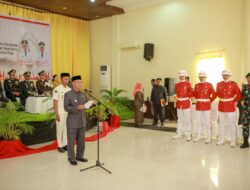 30 Anggota Paskibraka Pohuwato Dikukuhkan Wabup Iwan