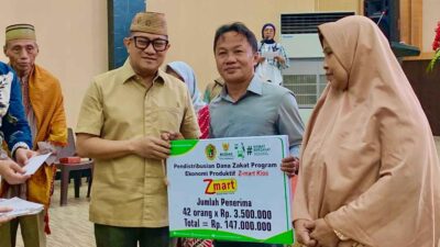 Wawali Indra Dorong Pemanfaatan Zakat untuk Usaha Kecil