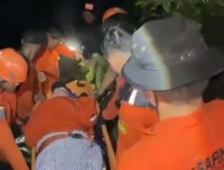 Turis Belanda Terpeleset di Air Terjun Lombongo, Evakuasi hingga malam hari