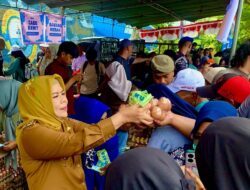 HUT ke-80 TNI AL, Pemprov dan Lanal Gorontalo Gelar Pasar Murah Bersubsidi Diserbu Warga