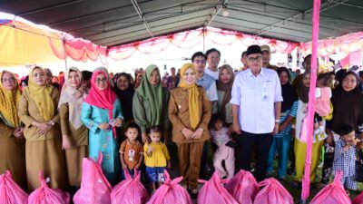 Sebanyak 127 Keluarga Beresiko Tengkes Terima Bantuan Nutrisi