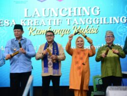 Menteri Ekonomi Kreatif Resmikan Desa Tanggilingo Jadi Desa Kreatif
