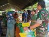 HUT ke-80 TNI, Warga Gorut Nikmati Sembako Murah hingga Pemeriksaan Kesehatan
