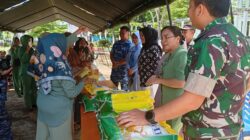 HUT ke-80 TNI, Warga Gorut Nikmati Sembako Murah hingga Pemeriksaan Kesehatan