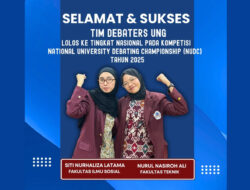 Juara 1 Debat Tingkat Regional, Delegasi UNG Lolos Kompetisi NUDC Nasional