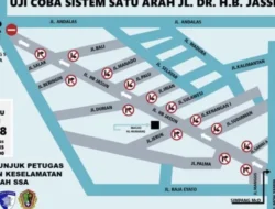 Jalan H.B. Jasin Akan Diterapkan Sistem Satu Arah, Uji Coba Dimulai 27 Oktober