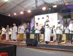Ribuan Civitas Akademika UNG dan Masyarakat Bersholawat Bersama UAS