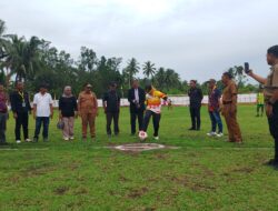 Wakil Bupati Gorontalo Utara Buka Turnamen Tolinggula Pantai Cup 1: Dorong Sportivitas dan Kebersamaan