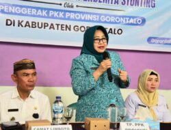 TP PKK Gorontalo Salurkan Bantuan untuk Orang Tua Anak Penderita Tengkes