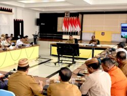 Gubernur Gusnar Pimpin Rapat Evaluasi, 19 OPD di Gorontalo Capai Target Serapan Anggaran