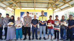 Peringati HUT ke-80 Brimob, PGM Bersama Polri Bagikan 300 Paket Bantuan