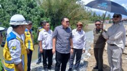 Komisi III DPRD Kota Gorontalo Kawal Proyek Pengendalian Banjir Sungai Bulango, Pekerjaan Hampir Rampung