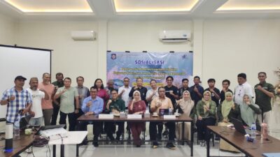 DKP Gorontalo Gelar Sosialisasi Kemitraan dan Penandatanganan Perjanjian Kemitraan Kawasan Konservasi Perairan Teluk Gorontalo