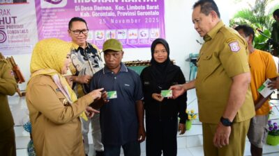Peringatan HUT ke-25 Provinsi Gorontalo Resmi Dimulai dengan Bakti Sosial di Desa Daenaa