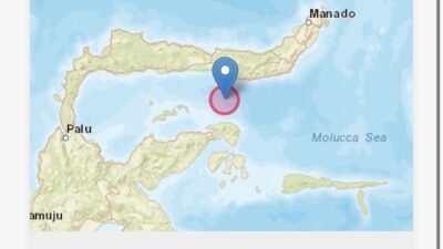 Gempa Magnitudo 6,2 sr Guncang Gorontalo, Tidak Berpotensi Tsunami