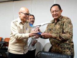 Jelang Penas XVII 2026, Gubernur Gusnar Bertemu Glenny Kairupan Bahas Ketersediaan Pesawat di Gorontalo
