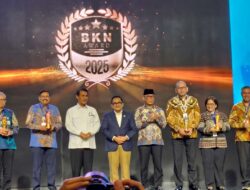 Pemprov Gorontalo Raih BKN Award 2025, Terbaik Ketiga Nasional Kategori Provinsi