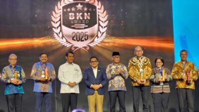 Pemprov Gorontalo Raih BKN Award 2025, Terbaik Ketiga Nasional Kategori Provinsi