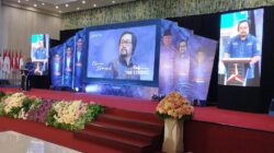 Manfaatkan Momen Rakerda, Erwin Ismail Titip Aspirasi Jalan Pinogu ke Sekjen Demokrat