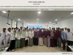 Explorasi Laboratorium dan Diskusi Ilmiah Perkuat Kemitraan FKTP UNG dengan SMA Negeri 2 Limboto