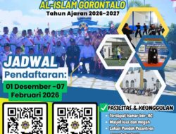 Ponpes Al Islam Gorontalo  Terima Santri Baru Jenjang MTs dan MA, Simak Jadwalnya
