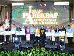 Insan Parekraf Award 2025, Pelaku Pariwisata dan Ekraf Gorontalo Dapat Penghargaan