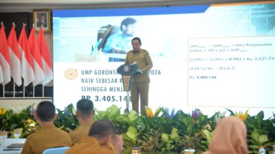 Naik 5,7 Persen, UMP Provinsi Gorontalo Tahun 2026 Resmi Ditetapkan