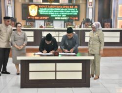 Paripurna DPRD Bahas RPJMD, Bupati Thariq Sampaikan Target Pembangunan 2025–2029