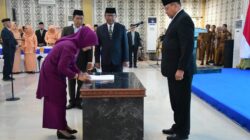 Gubernur Gusnar Ismail Lantik 25 Pejabat Tinggi Pratama Pemprov Gorontalo Hasil Penataan SOTK