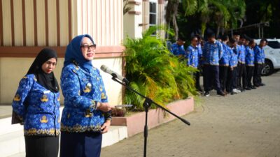 Wabup Nurjanah Tekankan Kebersihan dan Efisiensi Anggaran Saat Pimpin Apel Korpri 