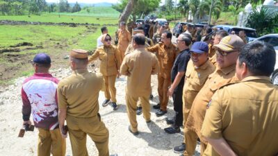 Wabup Gorut Bersama Pemprov Cek Kesiapan Ground Breaking Ternak Ayam, Matangkan Seluruh Persiapan