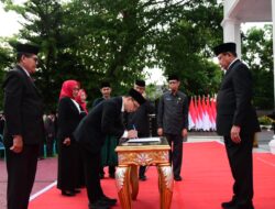 Gubernur Gusnar Ismail Lantik 268 Pejabat Eselon III dan IV Pemprov Gorontalo