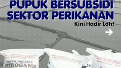 Sektor Perikanan Gorontalo Peroleh Alokasi 9.308 Ton Pupuk Bersubsidi Tahun 2026