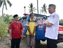Pemkab Pohuwato Bantu Warga Palopo yang Alami Kebakaran Rumah