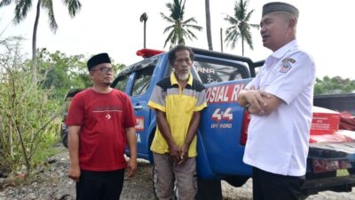 Pemkab Pohuwato Bantu Warga Palopo yang Alami Kebakaran Rumah