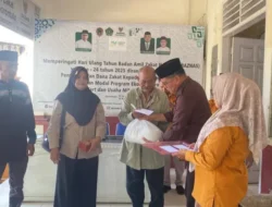 Peringati Milad ke-25, BAZNAS Kota Gorontalo Salurkan Bantuan Pokok untuk Ratusan Mualaf